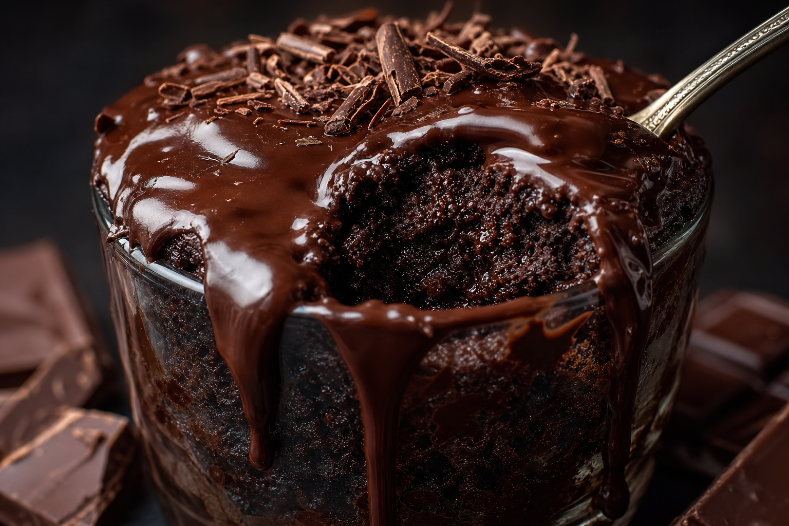 Postre Noche de Chocolate con ganache