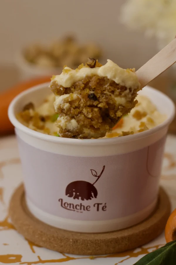 Postre Felicidad de Zanahoria Cuchareable